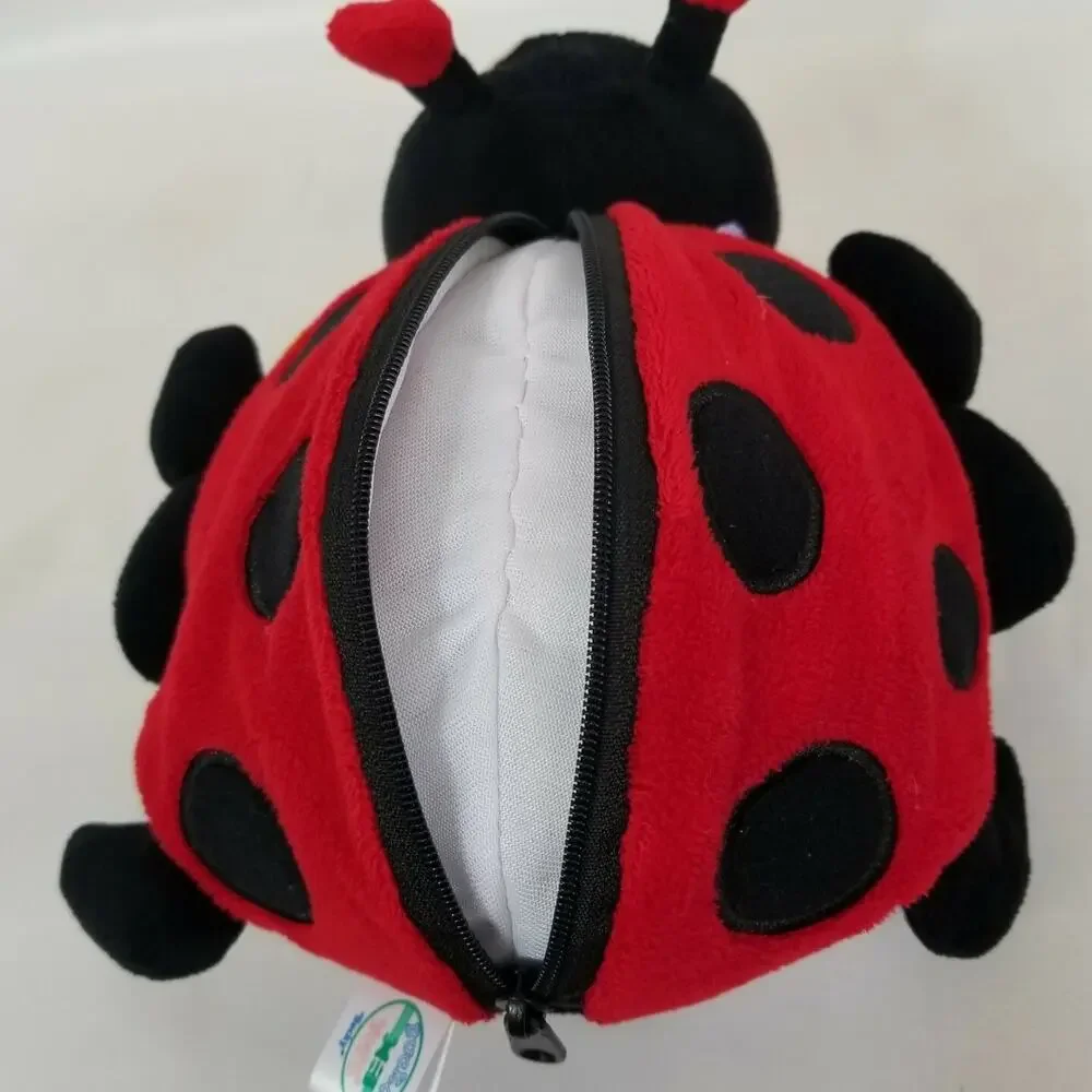 Buckle Toys Becky Ladybug Zipper Counting Buckles Fidget Sensory Plush Toy
